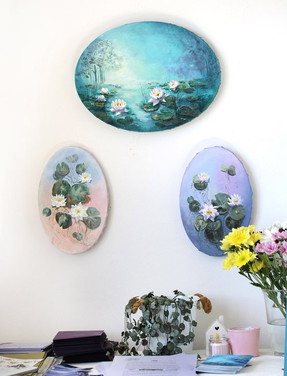 The Pond Keeps Its Treasures - Pink