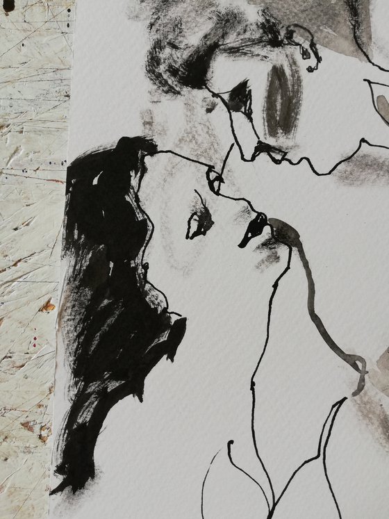 Lovers**Erotic Drawing*