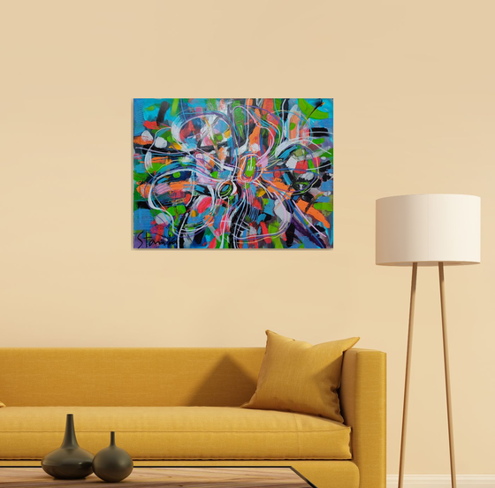 Floral abstraction-I