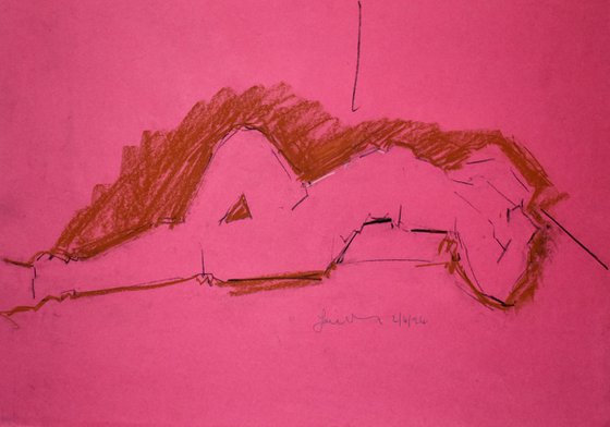 Female Nude Study -No 664