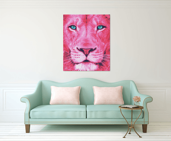 Pink Lion 2