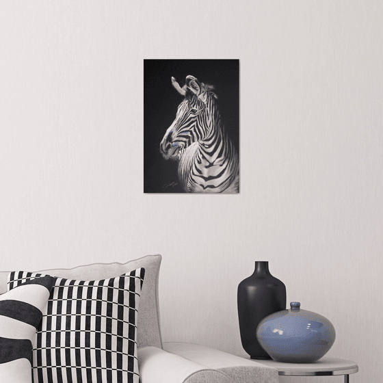 Zebra /  ORIGINAL PAINTING