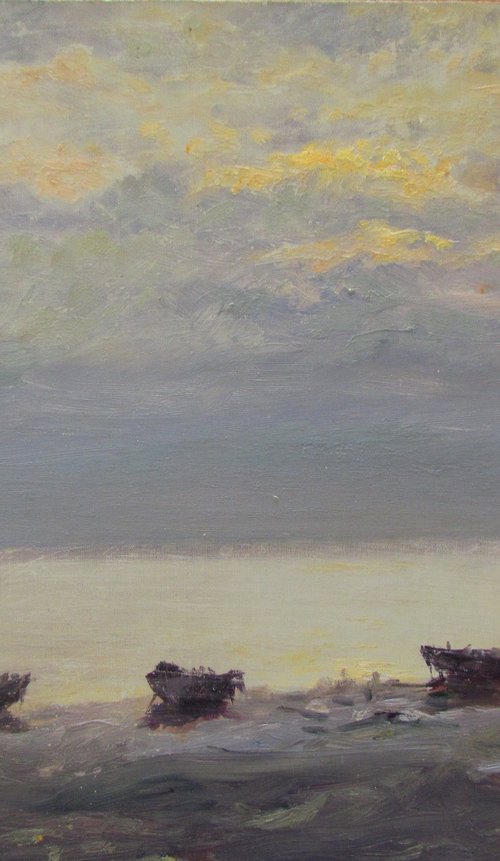 Boats by Viktoriia Pidvarchan