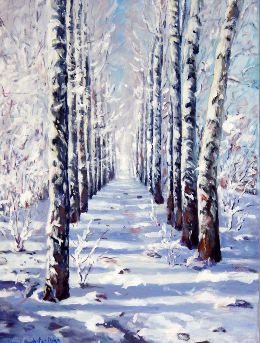 Winter Alley by Ingrid Dohm