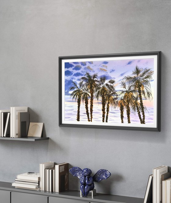 Sicily Palms Coast of paradise