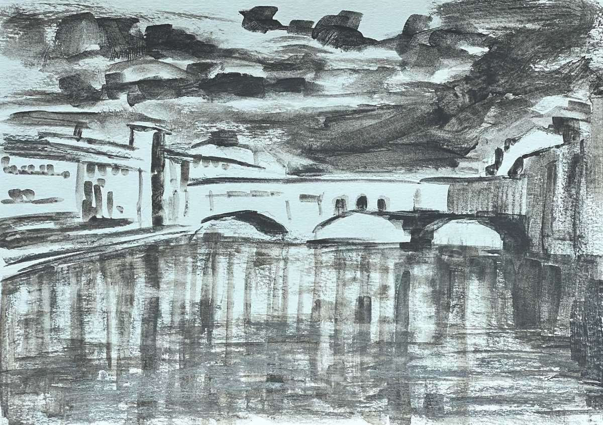 Ponte Vecchio, Florence by Louise Gillard