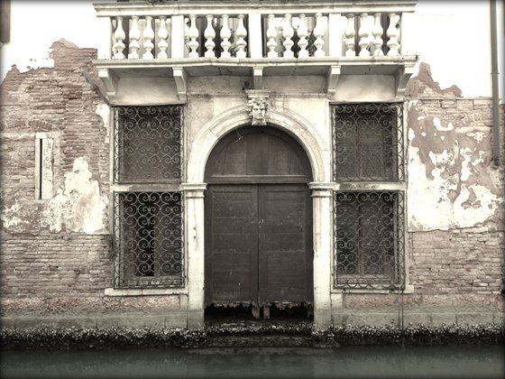 Venice in Italy - 60x80x4cm print on canvas 02463m6 READY to HANG