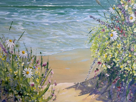 View from the dunes