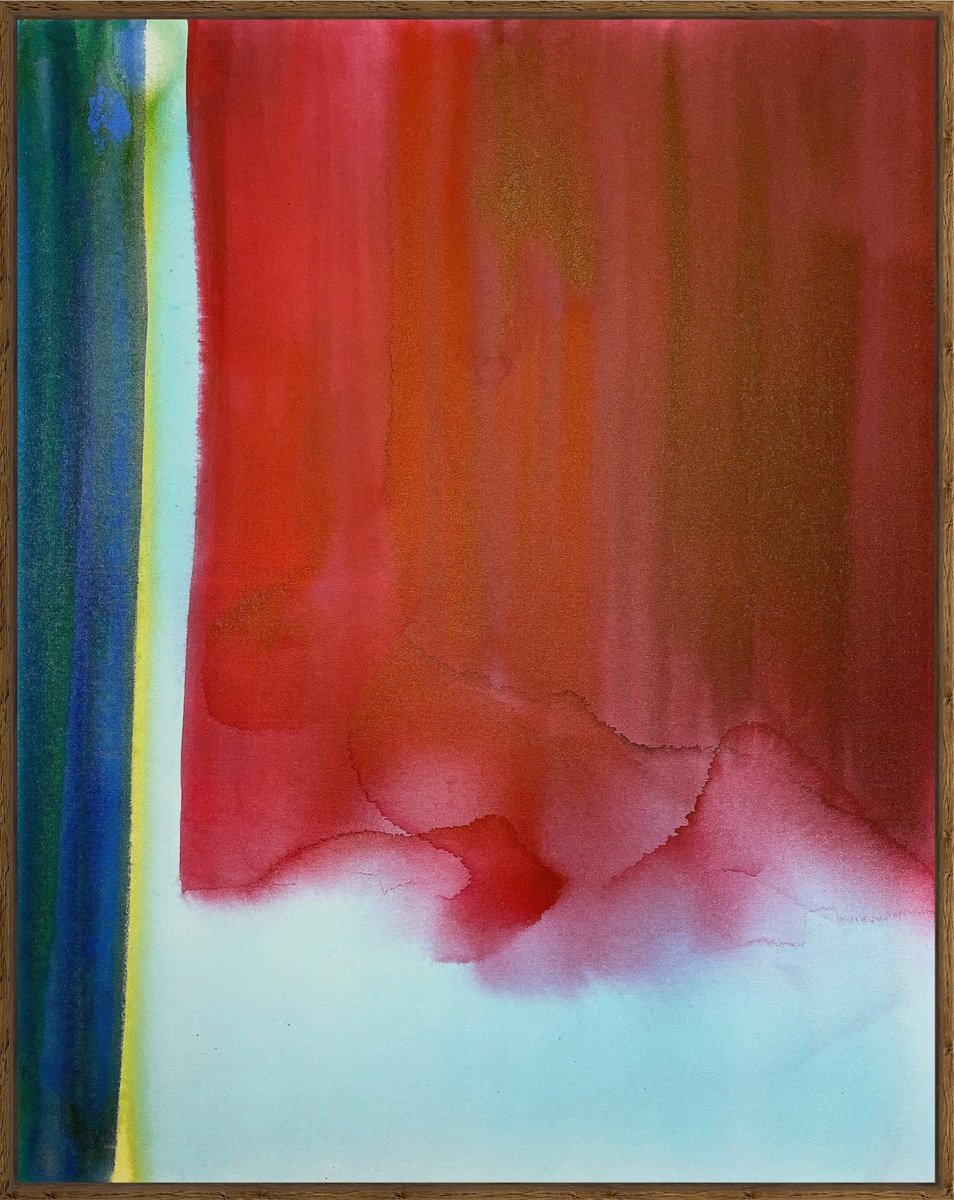 Abstract Acrylic Painting By Evgenia Makarova, 31 X 39, Pretty Thing, Original Artwork