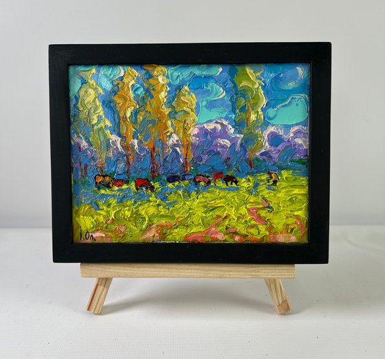 Spring on the meadows