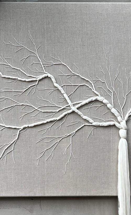 The forest of unrooted trees-2 by Olya Tereschuk