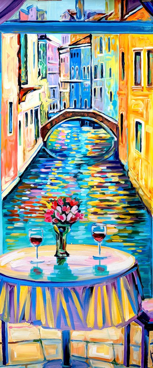 Table for Two - Venice by Trayko Popov