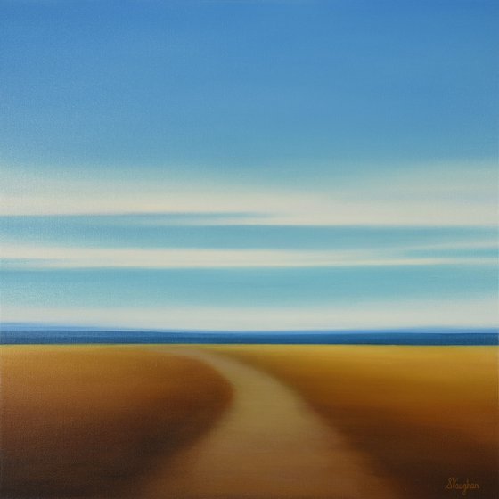 New Path - Abstract Landscape Painting