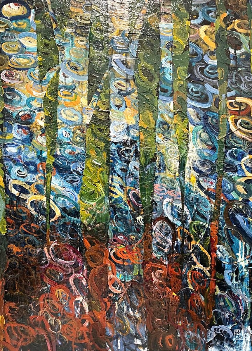 A Forest By Kiro, 25 X 35, Artwork For Sale On Artfinder