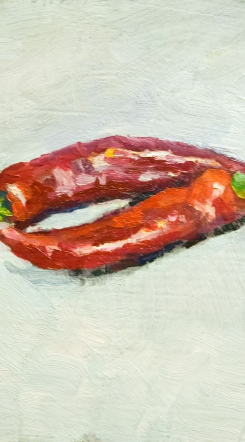 Two Chillies by Andre Pallat