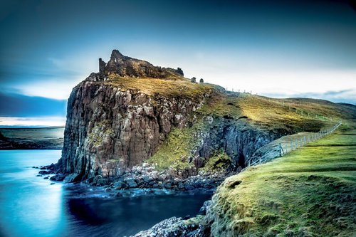 Duntulm Castle, Isle of Skye by Lynne Douglas