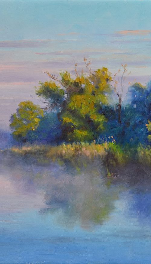 In the glare of dawn by Ruslan Kiprych