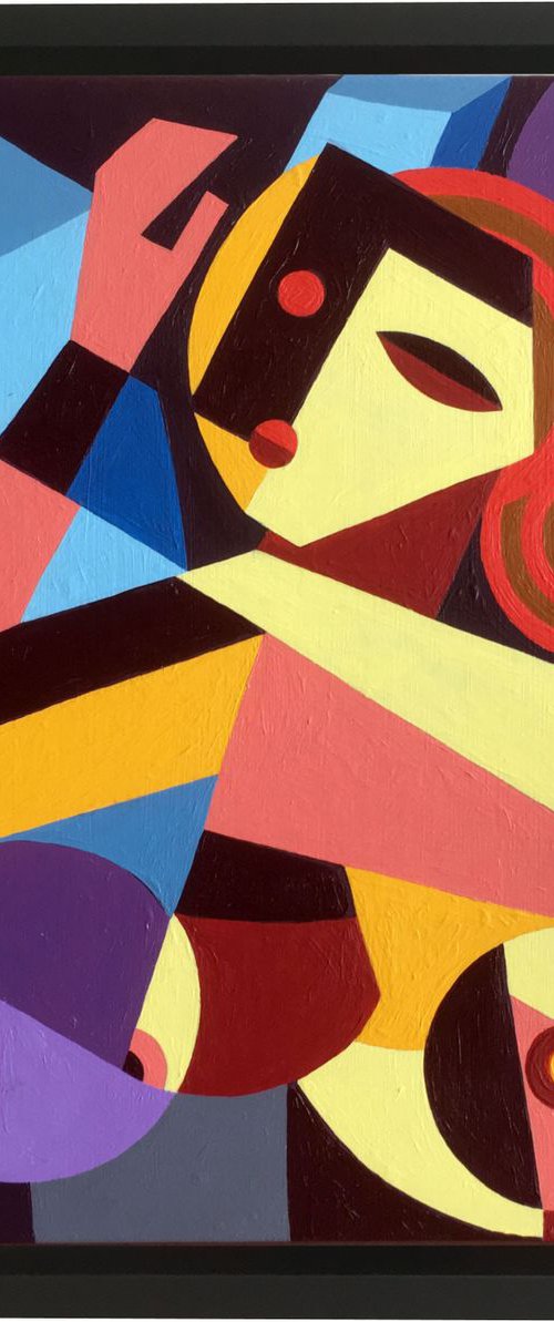 Abstracted Nude by Koola Adams