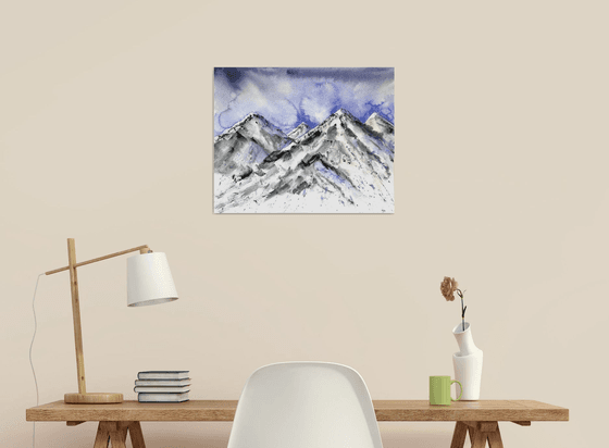 Majestic clouds Mountains