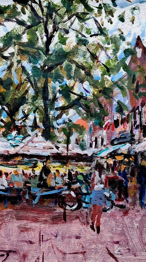 Grote markt by Dimitris Voyiazoglou