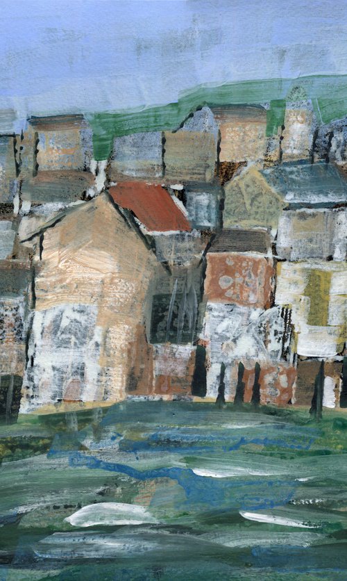 Coastal Village by Elizabeth Anne Fox