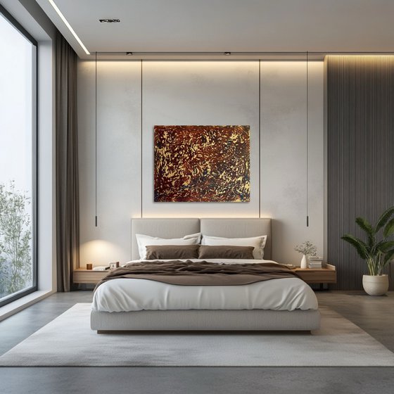 Gold Leaf 100x80x4