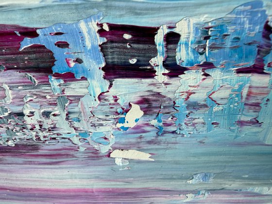 Silence between the waves. Diptych