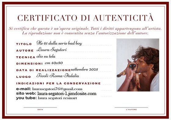 He n°63 dalla serie bad boy