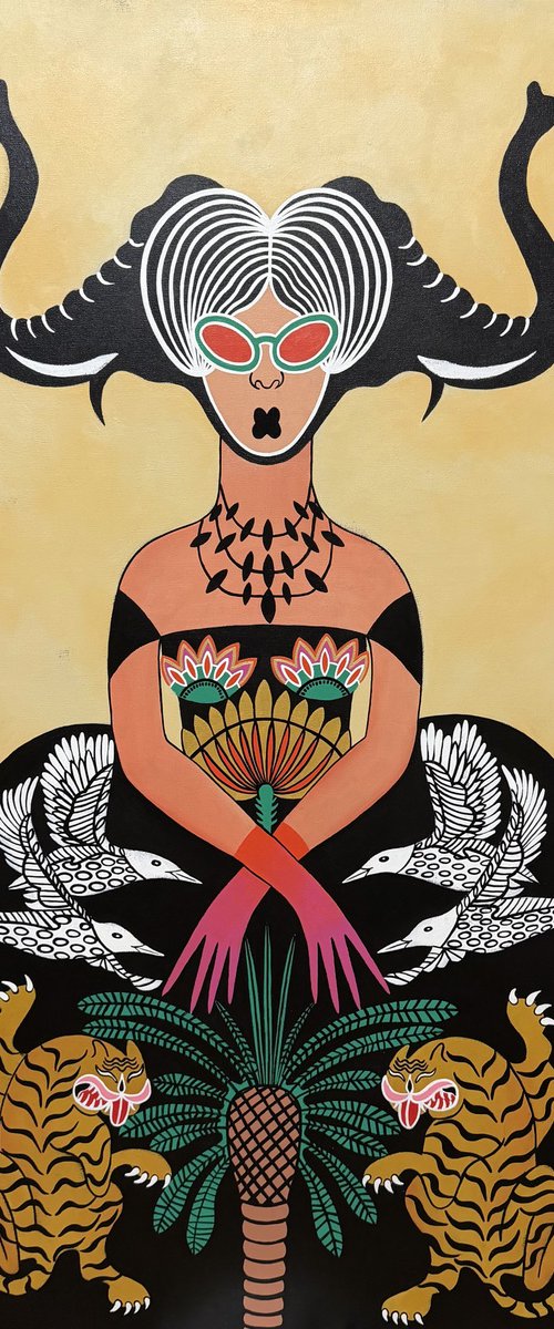 The jungle queen by Diana Rosa