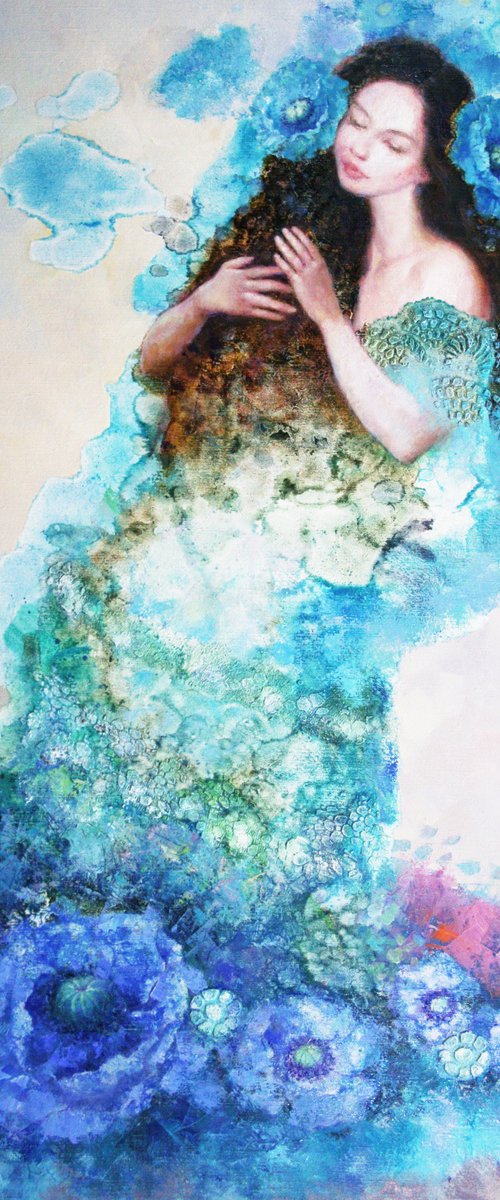 ВОЛШЕБНЫЕ ЦВЕТЫ СИНЕГЛАЗЫЕ Анна Добродий by Alexandr Dobrodiy