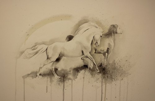 The Movement of Horses study 7.1 by Mark Purllant