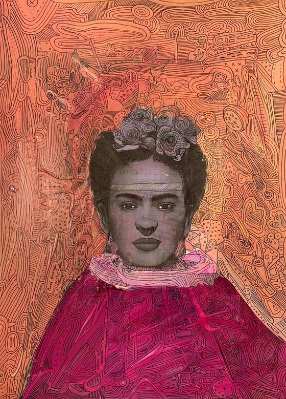 Portrait of Frida Kahlo #81