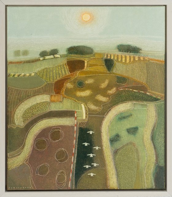 As June light turnes to moon light