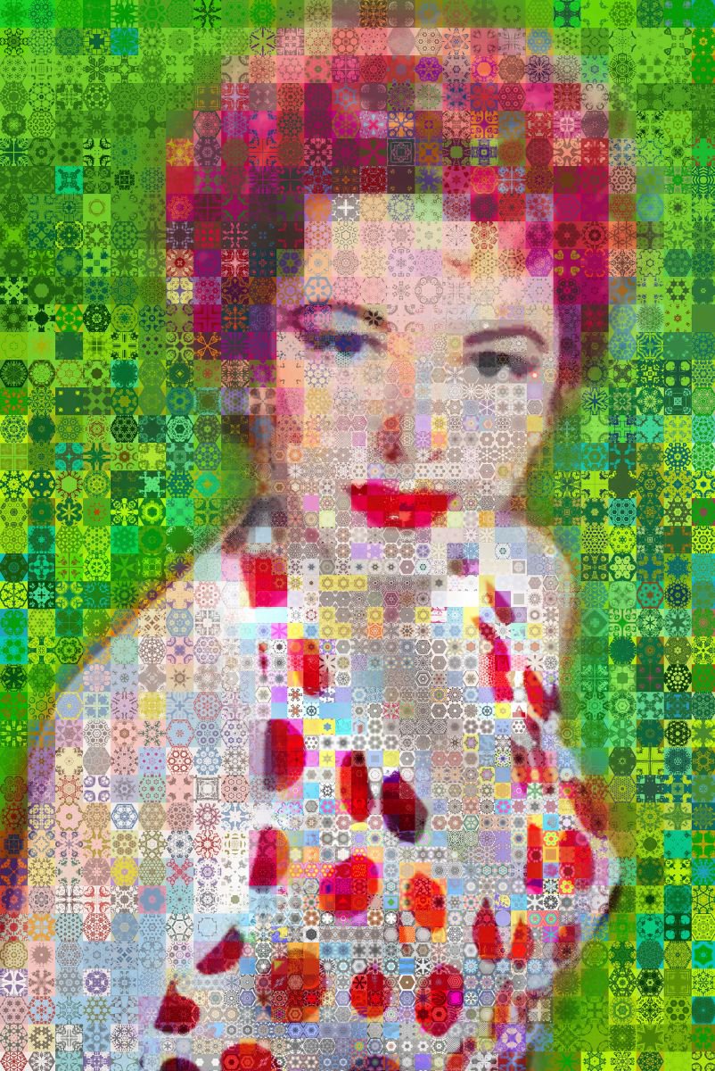 Portrait Painting By John Lijo Bluefish, 40 X 60, The Woman In White, Original Artwork