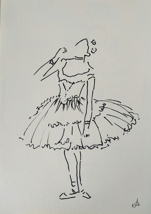 Ballerina by Antigoni Tziora