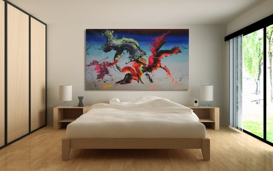 CANVAS ONLY -- Riders...