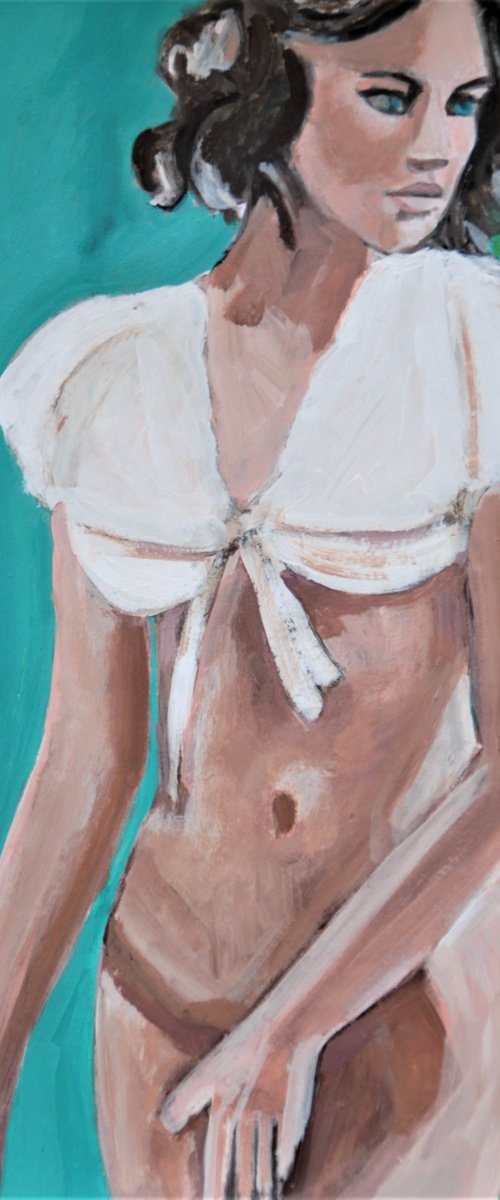 Nude #1 AP / 42 X 29.7 by Alexandra Djokic