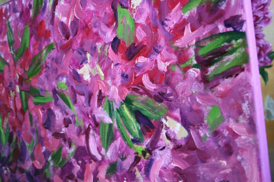 Bloom Rhododendrons... /  ORIGINAL PAINTING