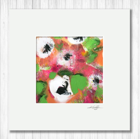 Blooming Magic 100 - Floral Painting by Kathy Morton Stanion