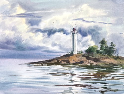 Lighthouse #3 by Eugenia Gorbacheva