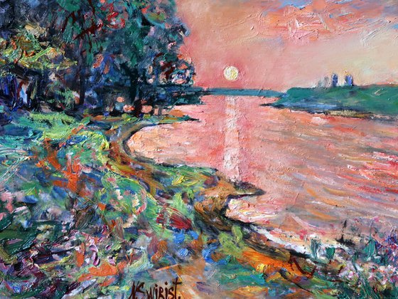 Sunset on the River