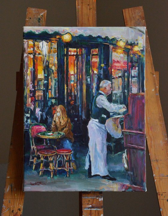 Evening in the Café