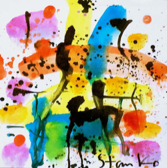 Musical abstraction-XV