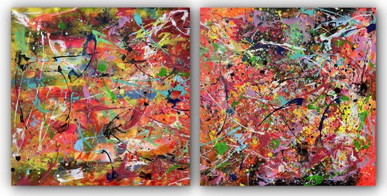 Diptych-Vibrant Eclipse