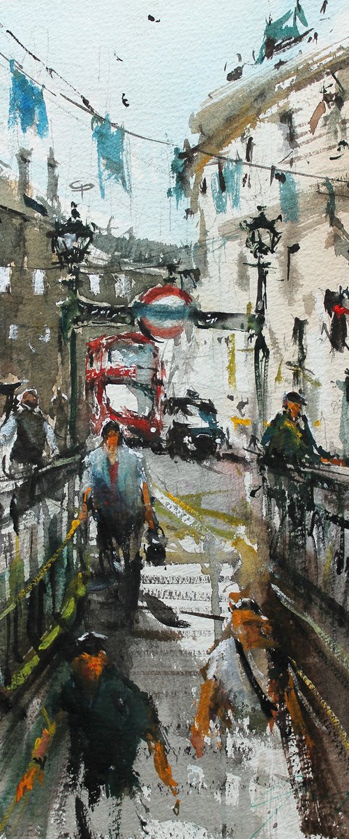 Piccadilly Painting by Maximo Damico