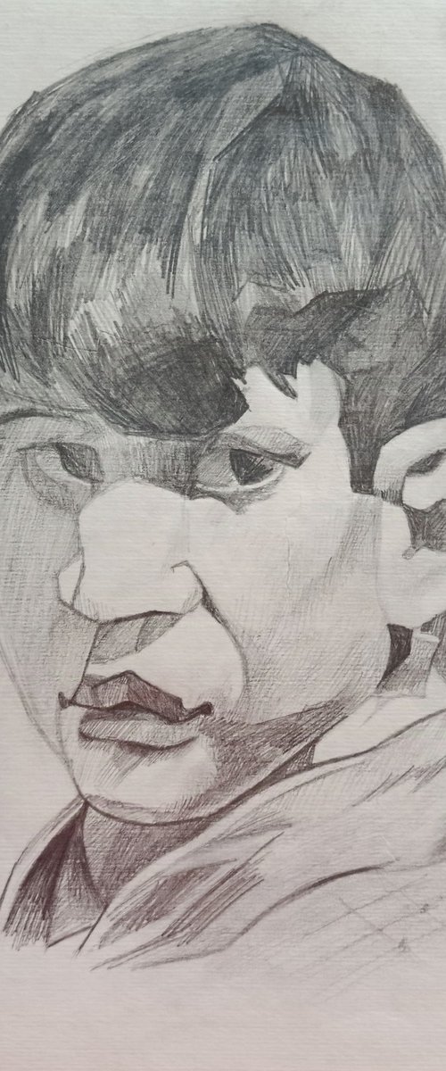 A young man by Tetiana Borys