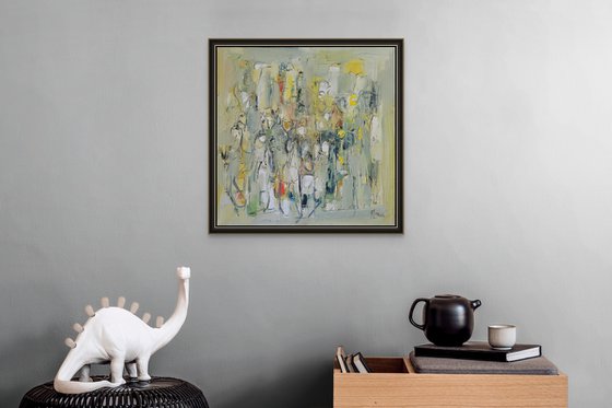 Yellow Green Composition