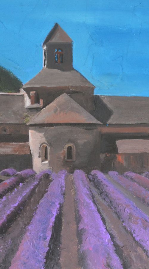 Provence, Lavender Fields by Andrew  Reid Wildman