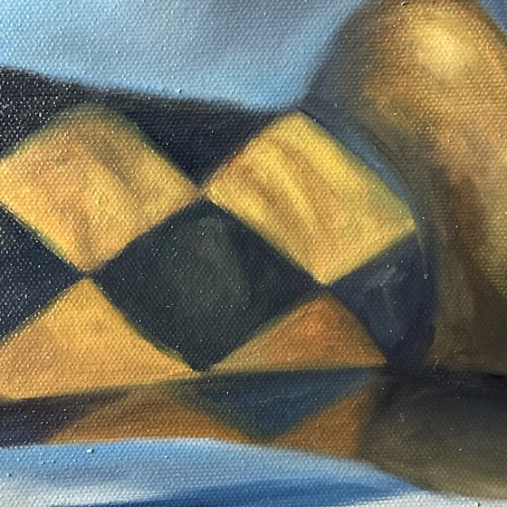 Original Oil Painting The Equilibrist Dream