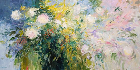 Blooming Through Spring Light